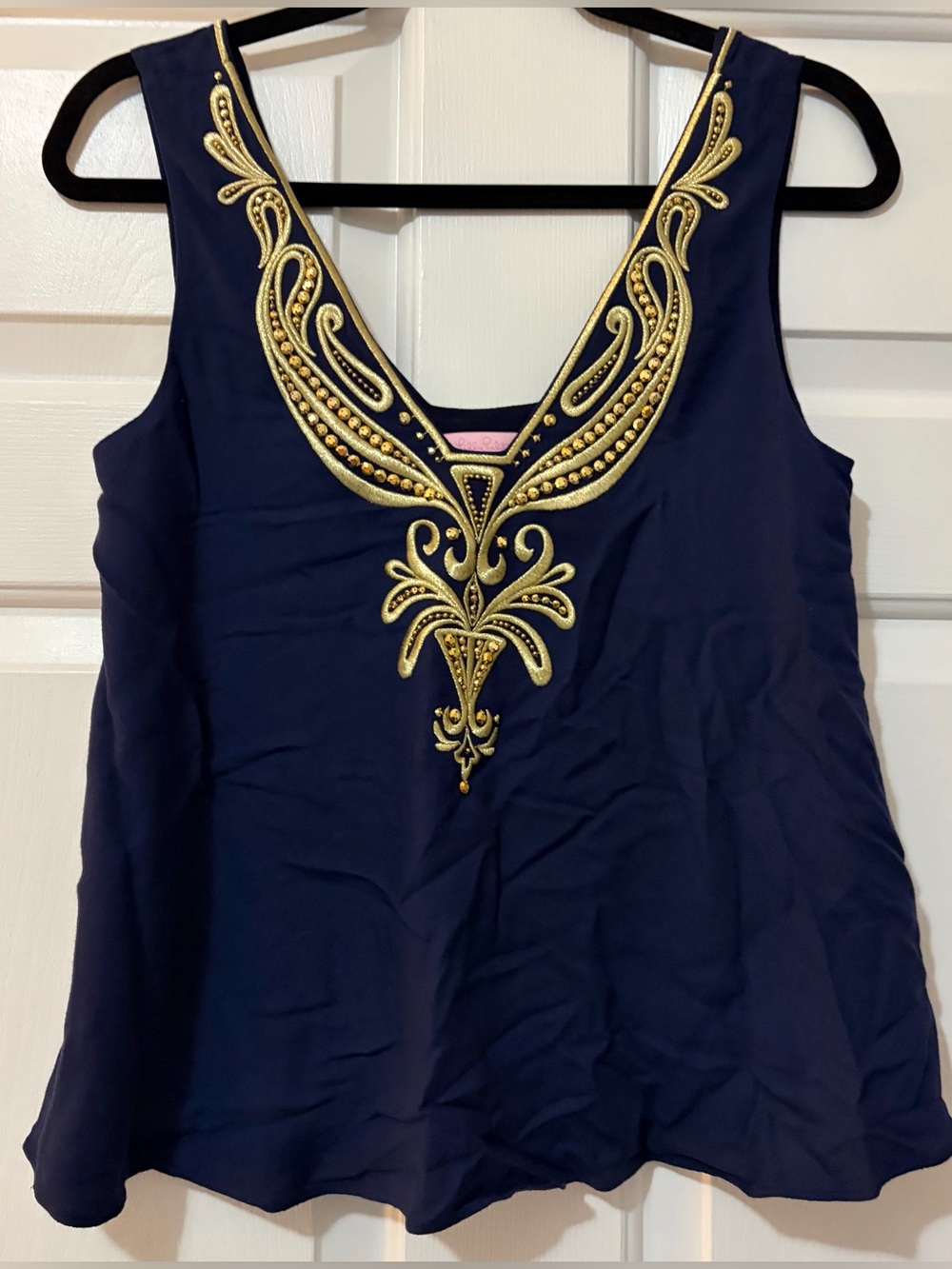 NWOT Lilly Pulitzer Navy Owen Tank